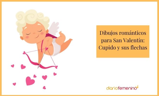 Dibujo de Cupido para San Valentín