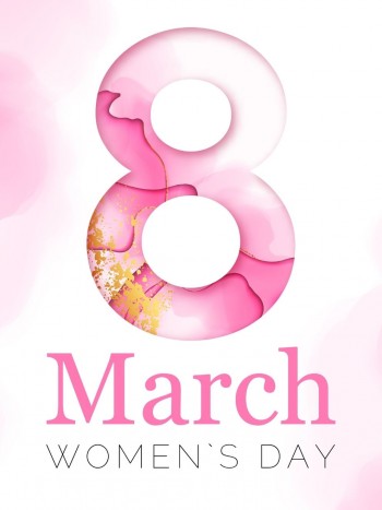 Tarjetas para celebrar el 8 de marzo el Día de la Mujer