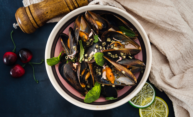 Receta de mejillones a la provenzal para el Día del Padre