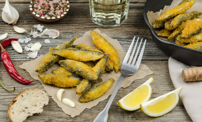 Receta de boquerones para el Día del Padre