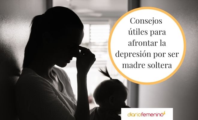 Depresión por ser madre soltera: cómo afrontar la situación