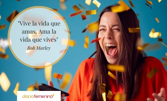Palabras y frases de la felicidad