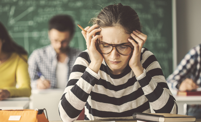 El pánico a hacer un examen se llama testofobia