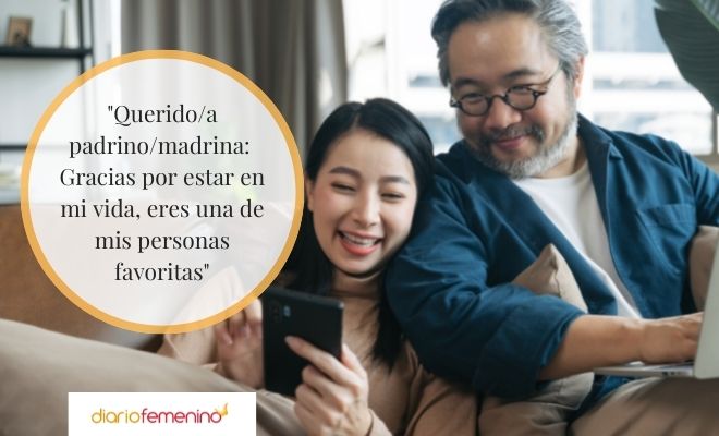 Citas para dedicar en el Día de los Padrinos y las Madrinas