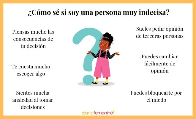 Formas de saber si eres una persona indecisa