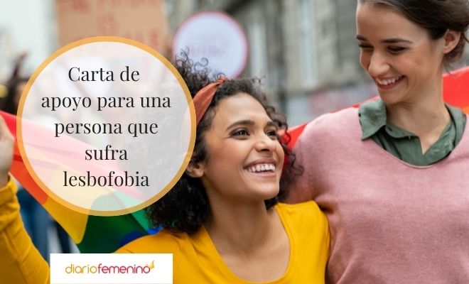 Carta para una persona que sufre lesbofobia