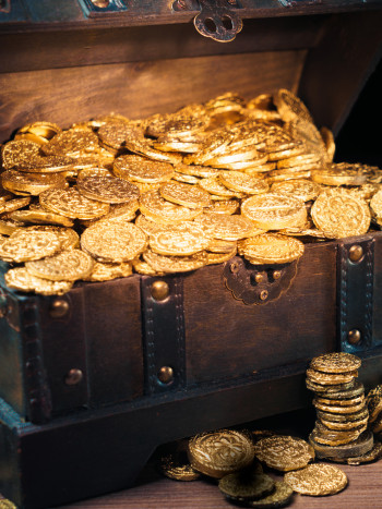 La buena suerte de soñar que encuentras un tesoro