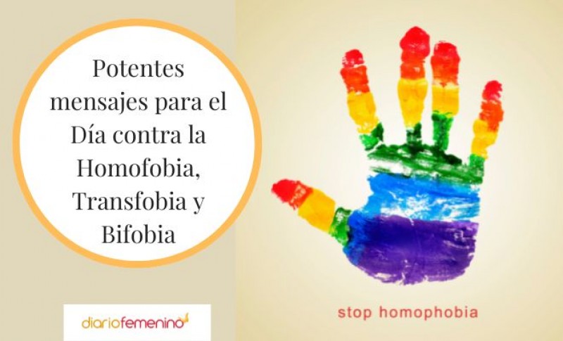 Frases necesarias para el Día contra la Homofobia, Transfobia y Bifobia
