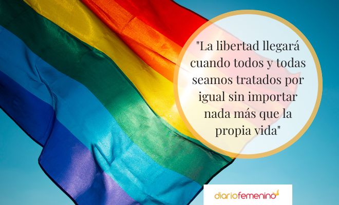 Frases de apoyo a la comunidad LGBT+ y a favor de la libertad