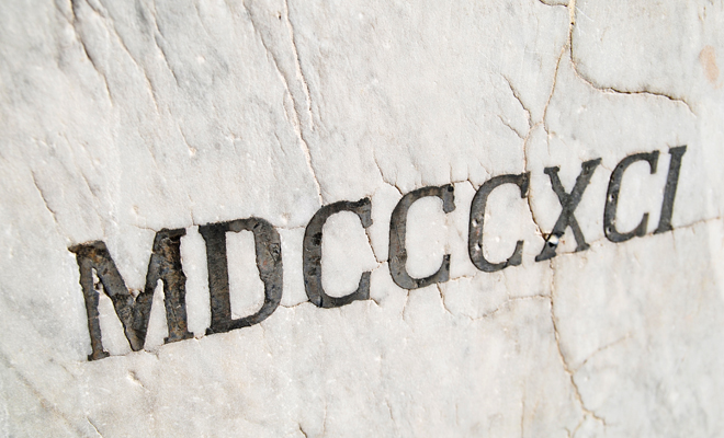 El significado de soñar con números romanos