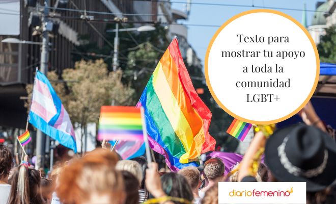 Carta emotiva para dedicar a los integrantes del colectivo LGBT+