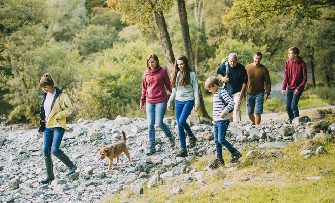 Aries con la familia en el verano 2019