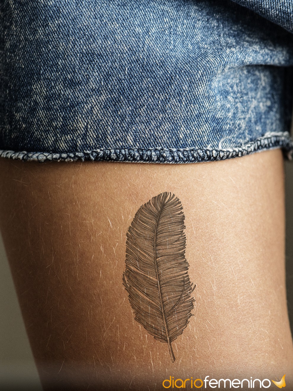 Mártir parilla interfaz El significado de los tatuajes de plumas: ideas de tattoos geniales