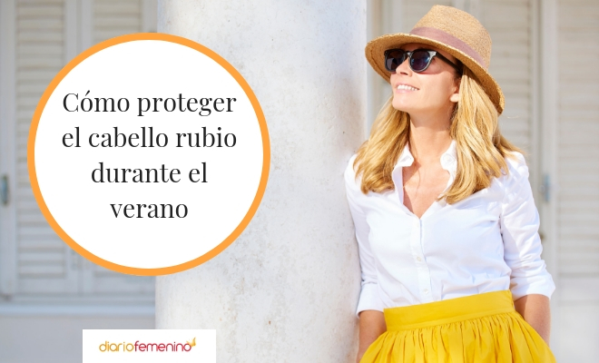 Así deberías cuidar y proteger el pelo rubio en el verano