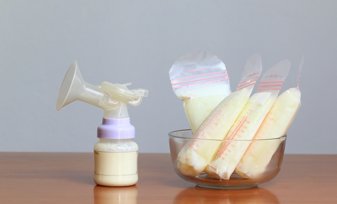Trucos para conservar la leche materna