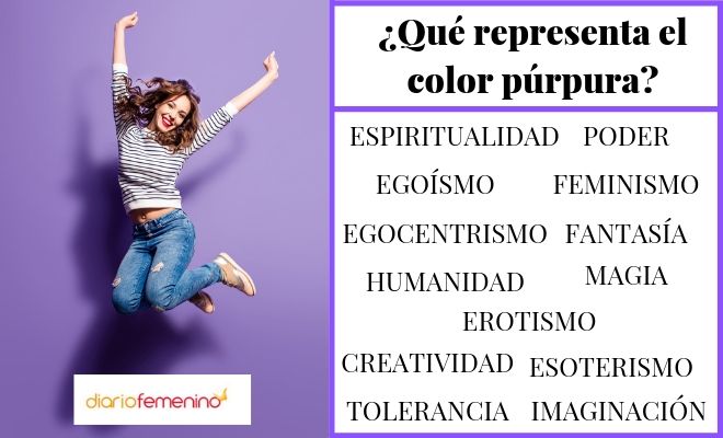 Significados especiales del color púrpura o morado según la psicología