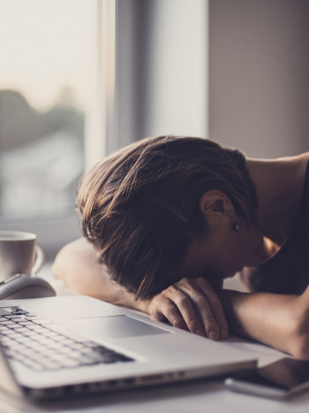 ¿Deprimida por culpa del trabajo?