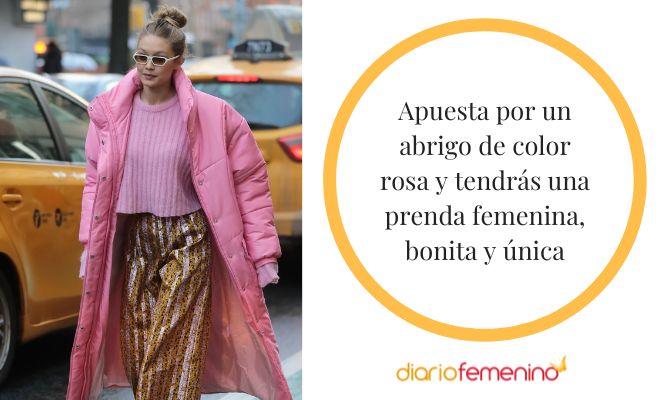 Formas de lucir un abrigo en color rosa