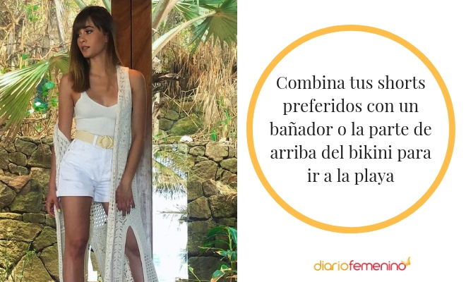 Cómo debes lucir unos shorts para ir a la playa