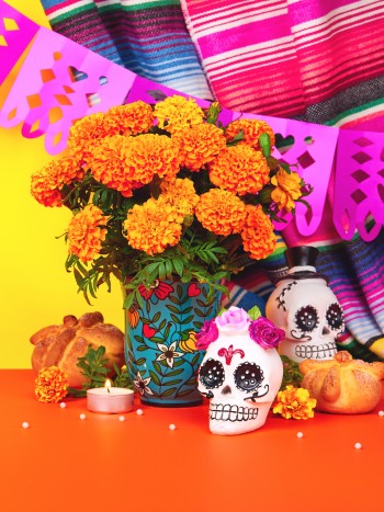 Ideas de decoración del Día de Muertos para casa: adornos MUY lindos