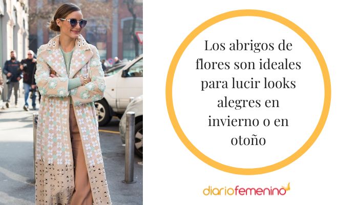 Ideas para combinar un abrigo de flores con estilo