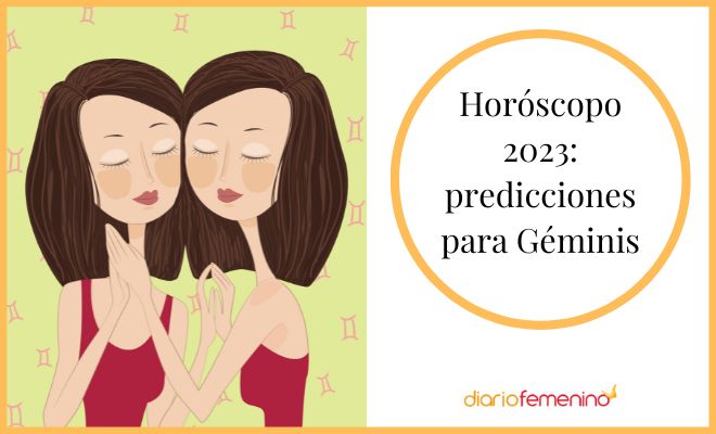 Horóscopo 2023: qué vivirá Géminis