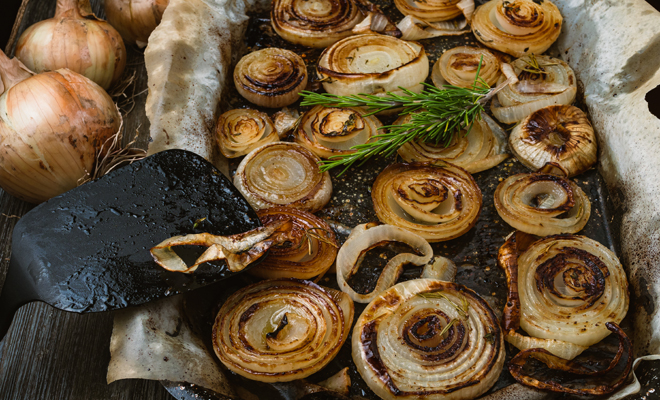 Receta de cebollitas glaseadas para Navidad típica de Francia