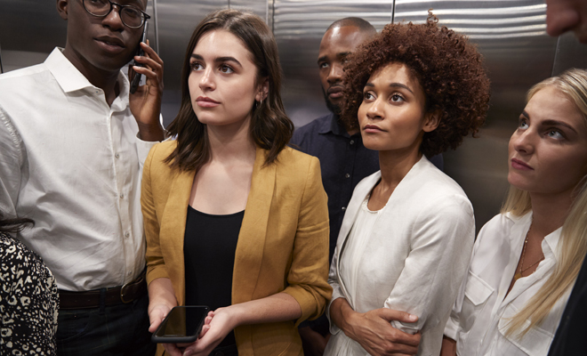 Temas de conversación de ascensor