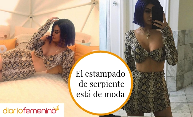 Descubre por qué el estampado de serpiente está de moda