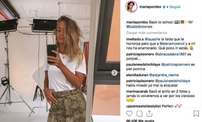 Trucos para combinar el print de serpiente