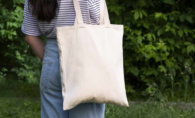 Regala una tote bag a tus clientes en Navidad