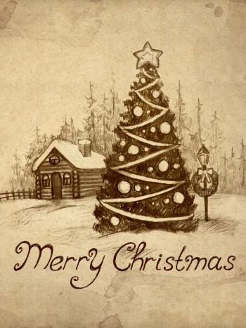Postales de Navidad antiguas: tarjetas e imágenes navideñas bonitas