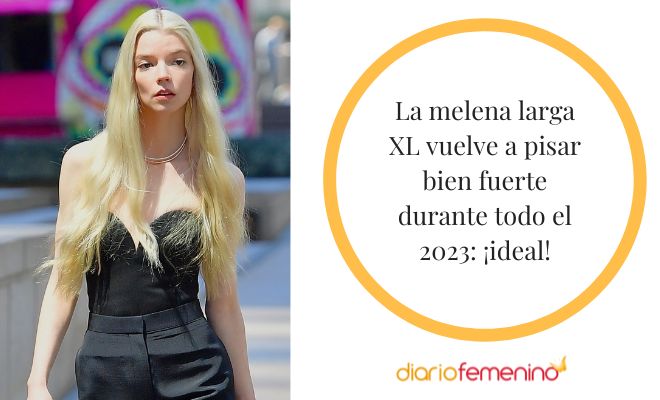 El pelo largo es tendencia en 2023