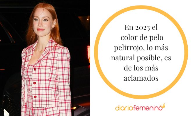 Tintes de pelo pelirrojos de tendencia en 2023