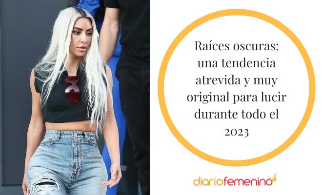 Las raíces oscuras son tendencia en 2023