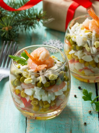 Ensaladas para Navidad o Año Nuevo: recetas fáciles y deliciosas