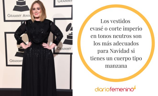 Looks navideños para un cuerpo manzana