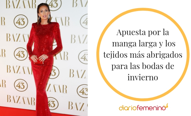 Outfits de boda para acudir a una celebración en invierno