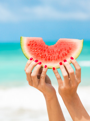 La sandía y otros alimentos contra la retención de líquidos