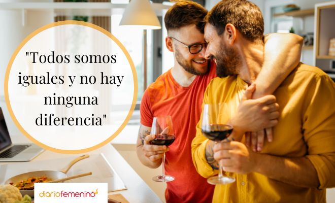 Mensaje para apoyar y demostrar respeto por los gais