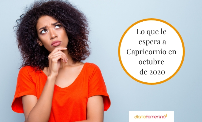 Así será el octubre de 2020 para los Capricornio