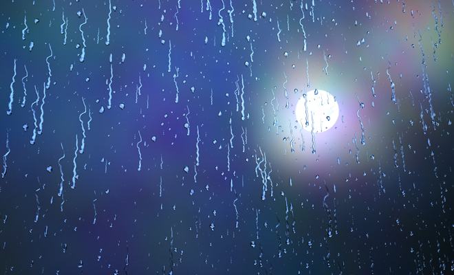 Qué significa soñar con la luna llena y la lluvia