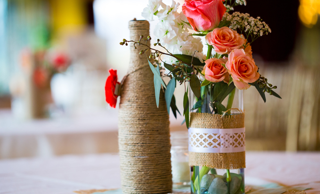 Formas de hacer botellas decorativas DIY