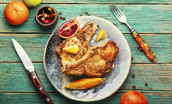 Receta de lomo a la naranja para el 14 de febrero