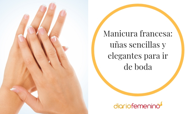 Uñas para ir de boda: apuesta por la manicura francesa y triunfarás