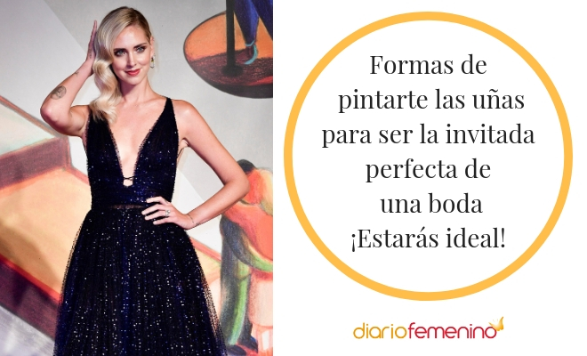 Uñas ideales para ser una invitada de boda perfecta