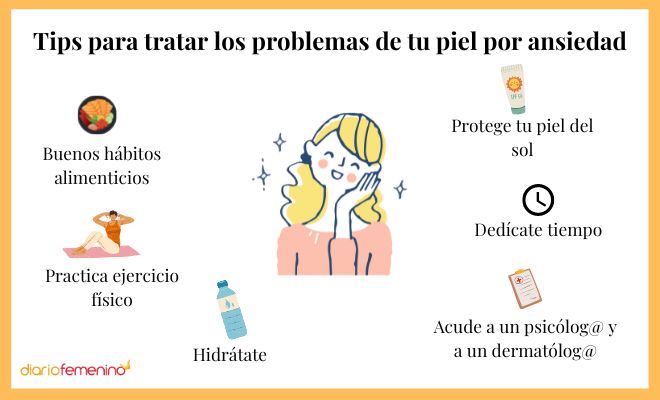Cómo tratar y mejorar los problemas de tu piel a consecuencia de la ansiedad