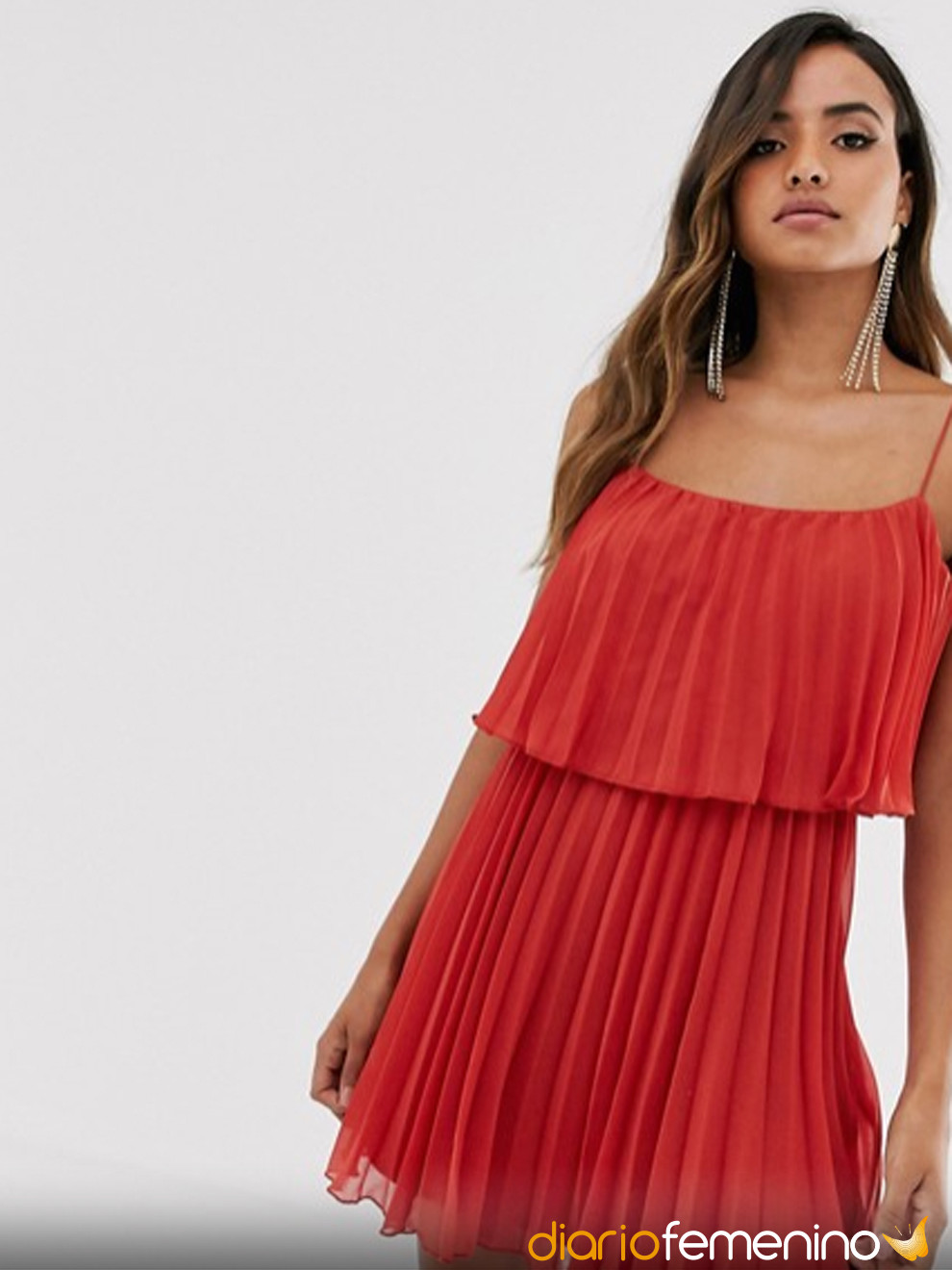 Vestido rojo de ASOS: ideal para Nochevieja 2019-2020