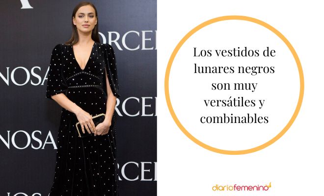 Formas de lucir un vestido de lunares según su color