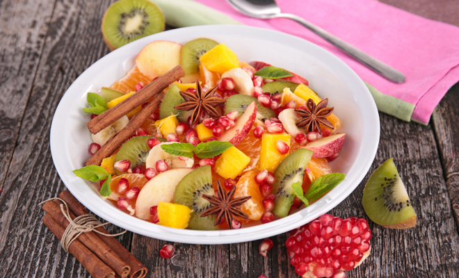 Cómo aprovechar la fruta de Nochebuena en Navidad